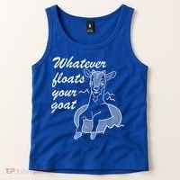 What Ever Floats Your Goat Tank Top thumb 2