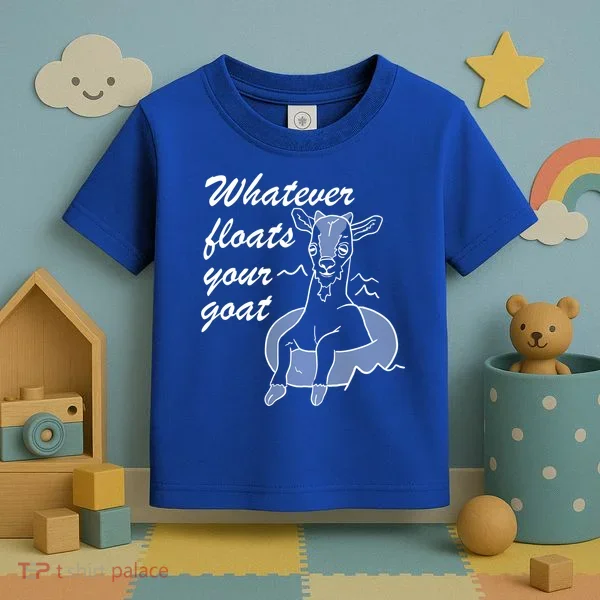 What Ever Floats Your Goat Toddler T-Shirt