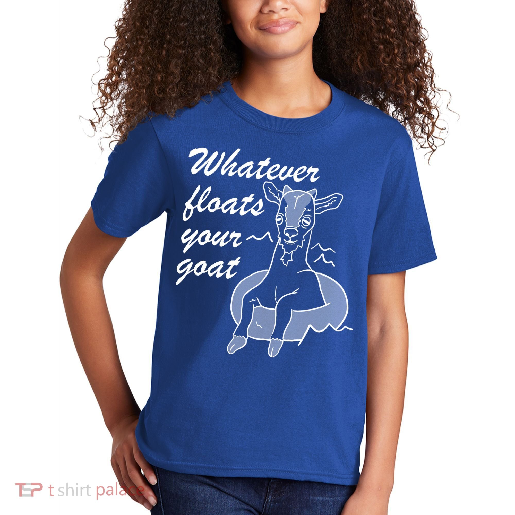 What Ever Floats Your Goat Kids T-Shirt