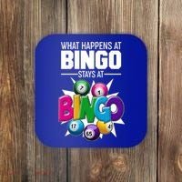What Happens At Bingo Stays At Bingo Coaster thumb 0