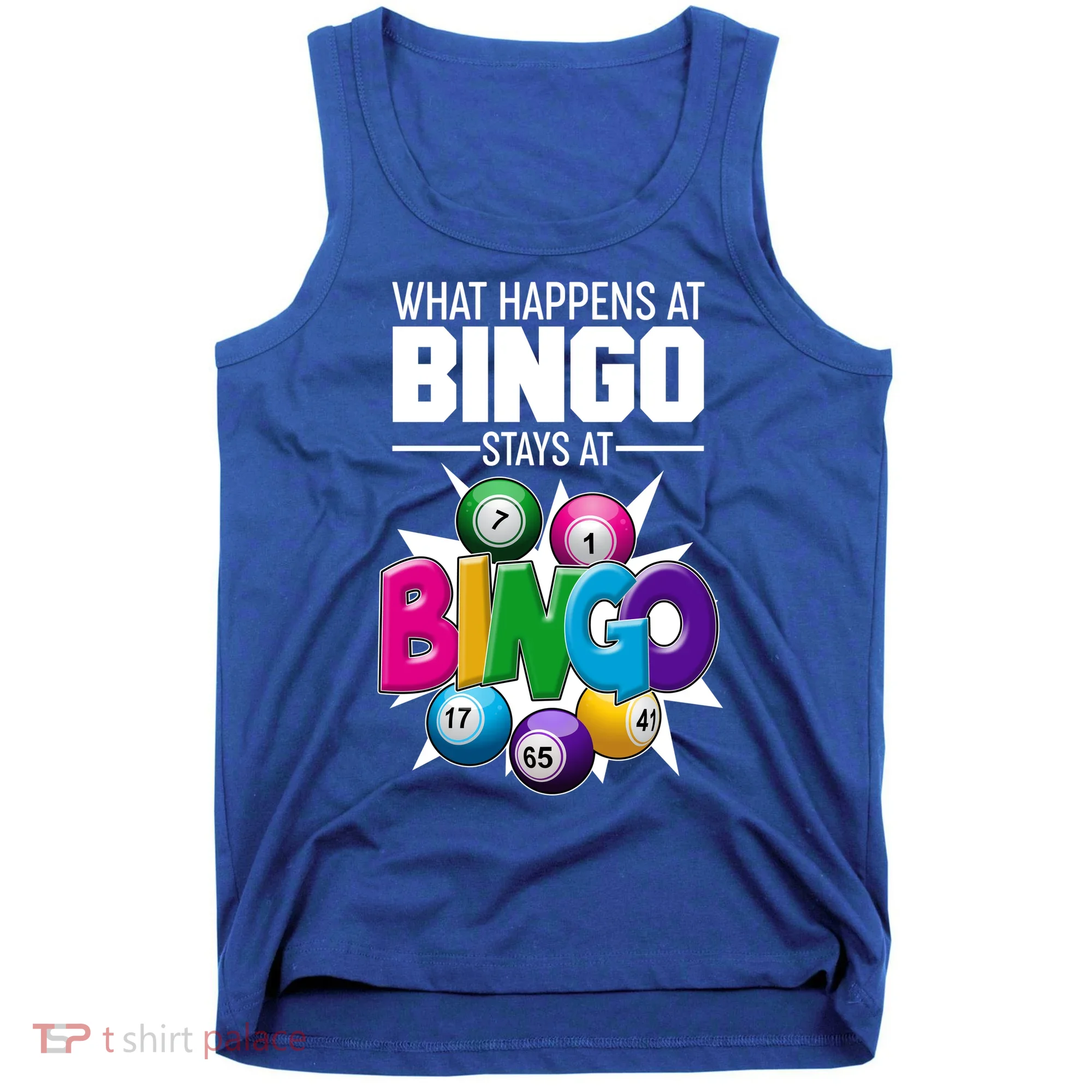 What Happens At Bingo Stays At Bingo Tank Top
