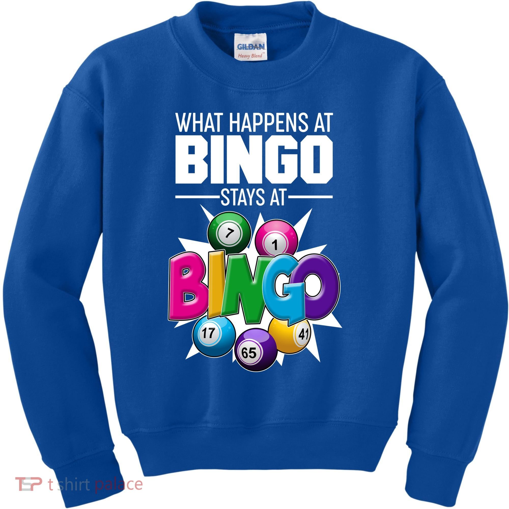 What Happens At Bingo Stays At Bingo Kids Sweatshirt