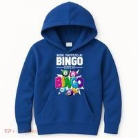 What Happens At Bingo Stays At Bingo Kids Hoodie thumb 0