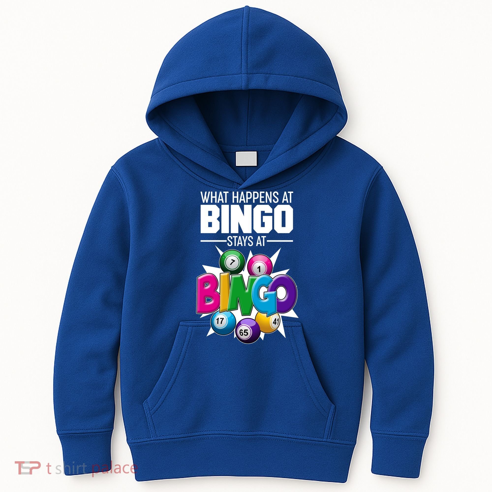 What Happens At Bingo Stays At Bingo Kids Hoodie