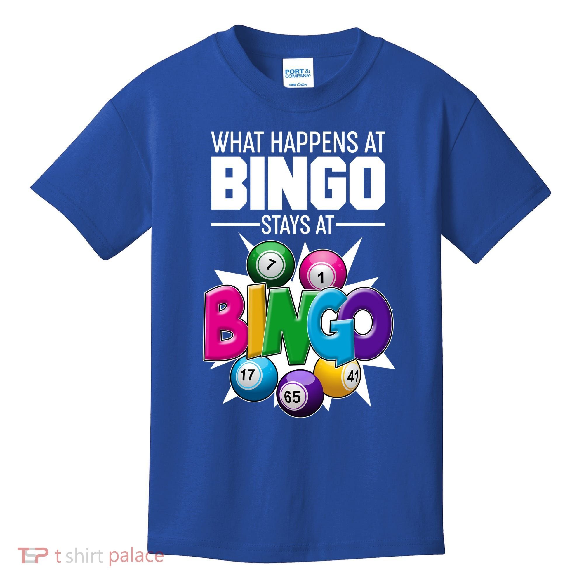 What Happens At Bingo Stays At Bingo Kids T-Shirt