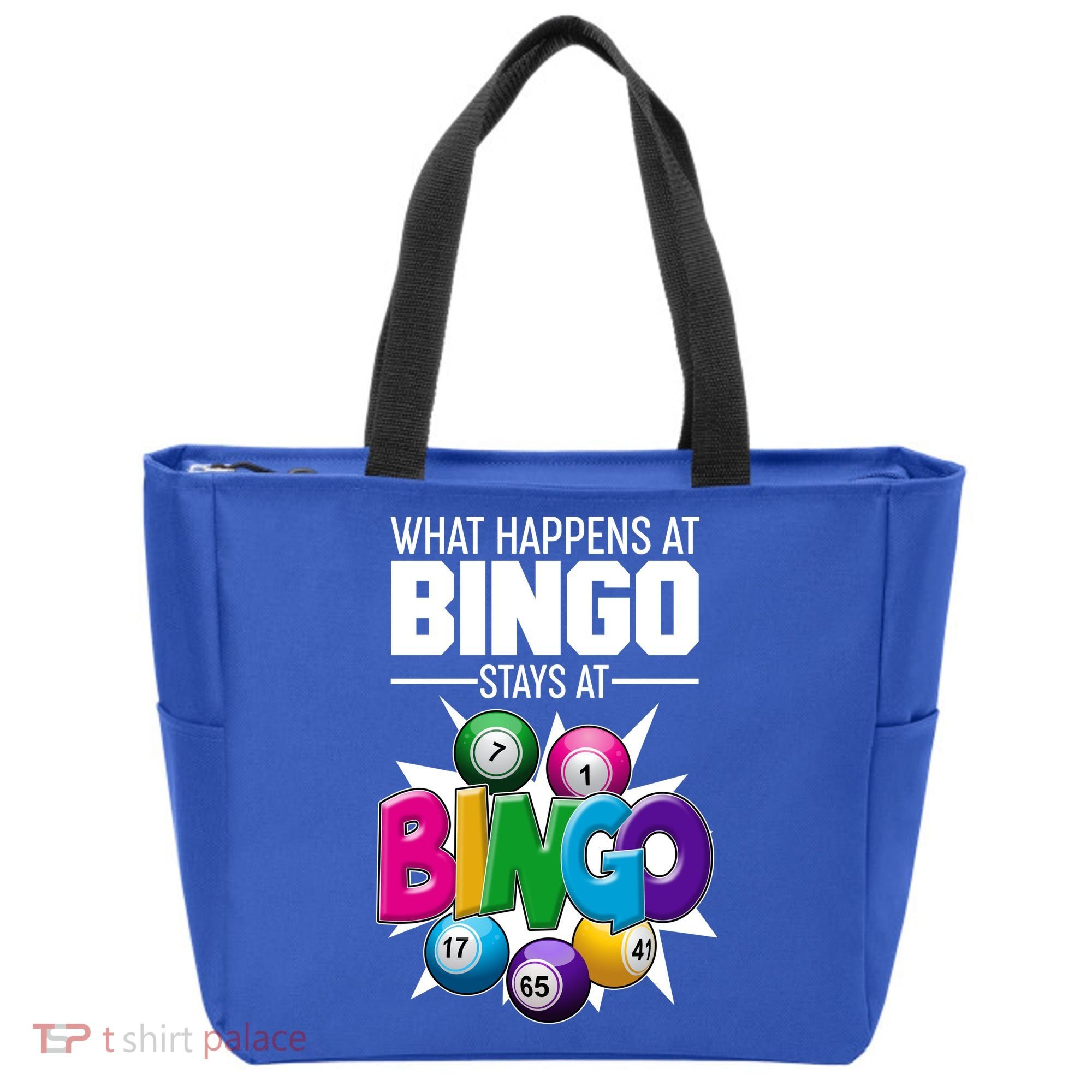 What Happens At Bingo Stays At Bingo Tote Bag