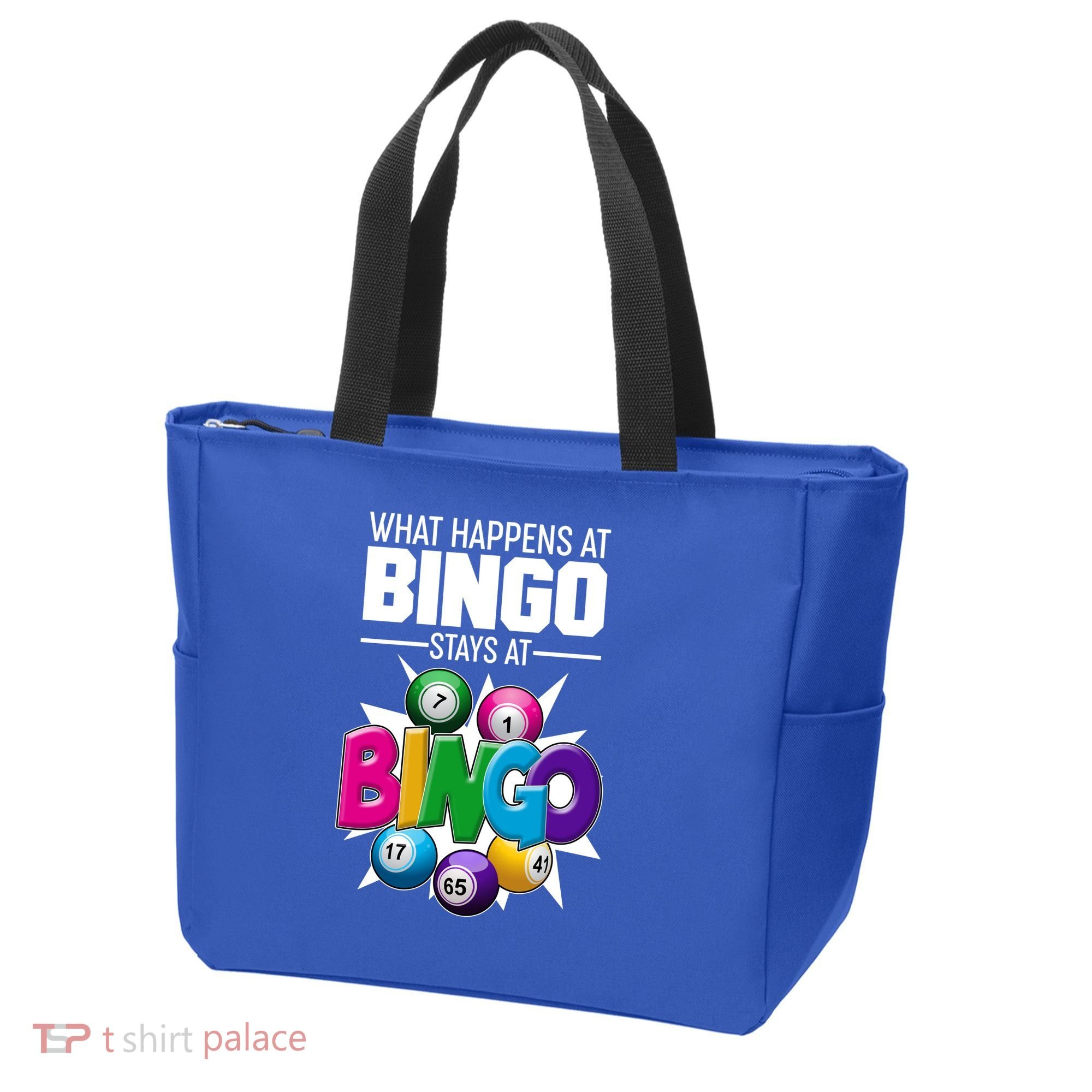 What Happens At Bingo Stays At Bingo Tote Bag