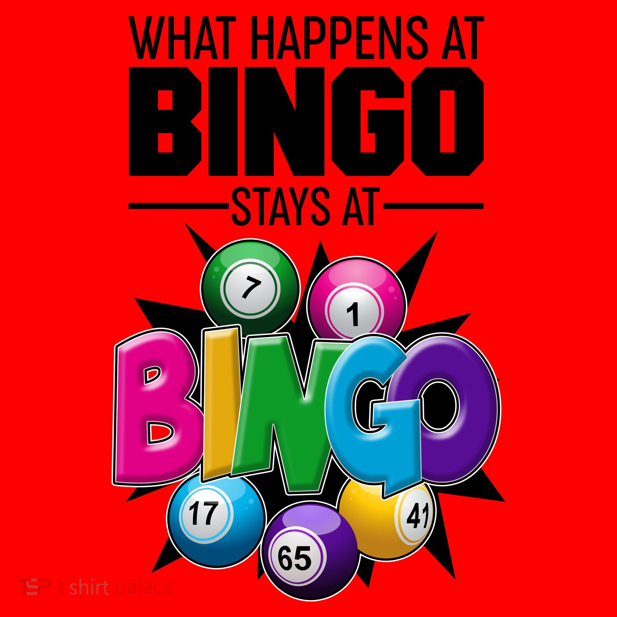 What Happens At Bingo Stays At Bingo Santa Hat