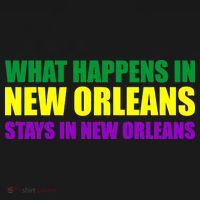 What Happens in New Orleans Stays in New Orleans Mardi Gras Women's Hoodie thumb 2