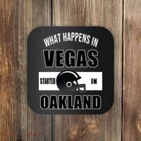 What Happens In Vegas started In Oakland Football Coaster thumb 0