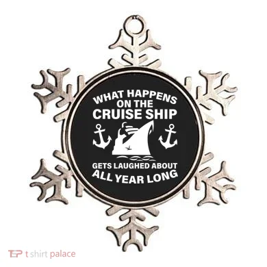 What Happens On A Cruise Ship Ornament