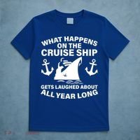 What Happens On A Cruise Ship T-Shirt thumb 5