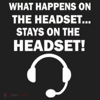 What Happens On The Headset Stays Gamer Tumbler thumb 3