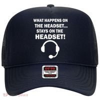 What Happens On The Headset Stays Gamer Hat thumb 0