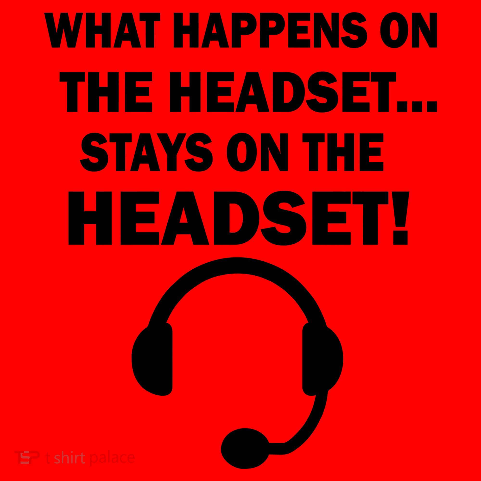What Happens On The Headset Stays Gamer Santa Hat