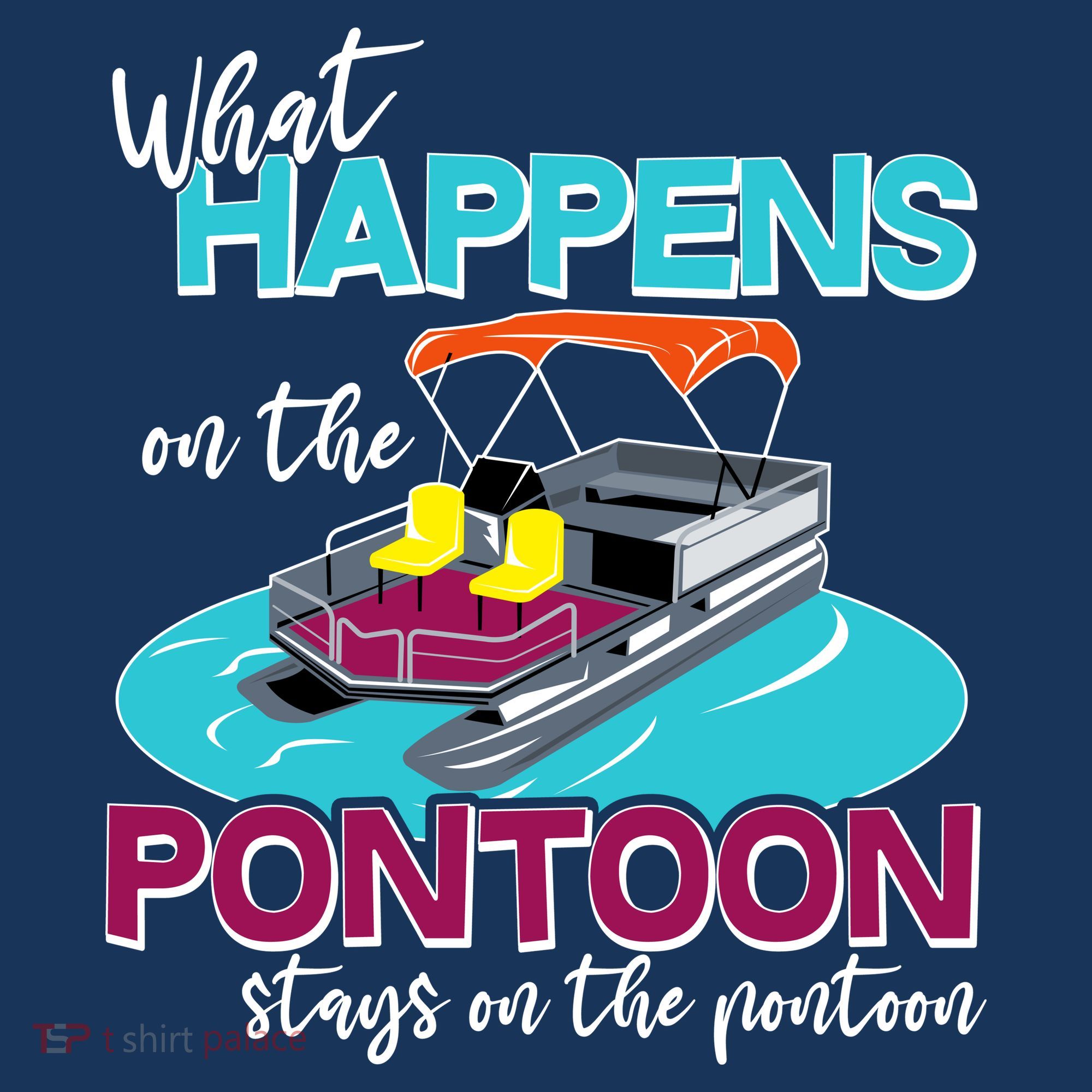 What Happens On The Pontoon Stays On The Pontoon Polo
