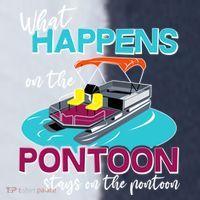 What Happens On The Pontoon Stays On The Pontoon Sport-Tek Competitor United Soccer Jersey thumb 4
