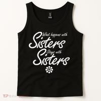 What Happens With Sisters Stays With Sisters Tank Top thumb 2