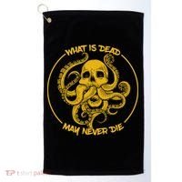 What Is Dead May Never Die Golf Towel thumb 0