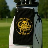 What Is Dead May Never Die Golf Towel thumb 2