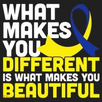What Makes You Different Down Syndrome Awareness Women's Sweatshirt thumb 2