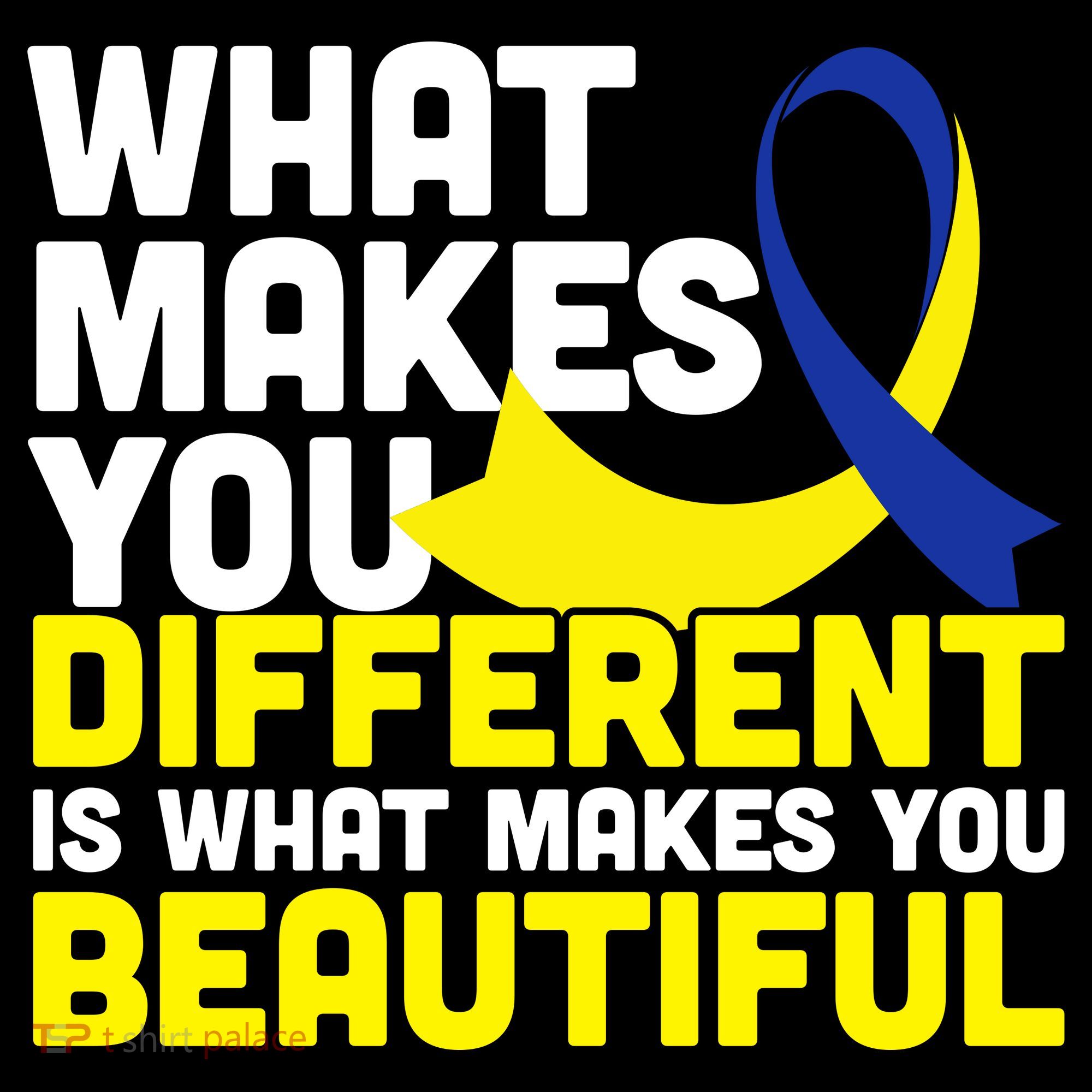 What Makes You Different Down Syndrome Awareness Long Sleeve Shirt