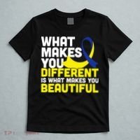 What Makes You Different Down Syndrome Awareness T-Shirt thumb 5