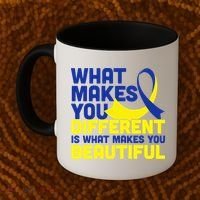 What Makes You Different Down Syndrome Awareness Coffee Mug thumb 2