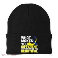 What Makes You Different Down Syndrome Awareness Beanie thumb 0