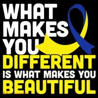 What Makes You Different Down Syndrome Awareness Polo thumb 3
