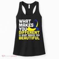 What Makes You Different Down Syndrome Awareness Women's Tank Top thumb 0