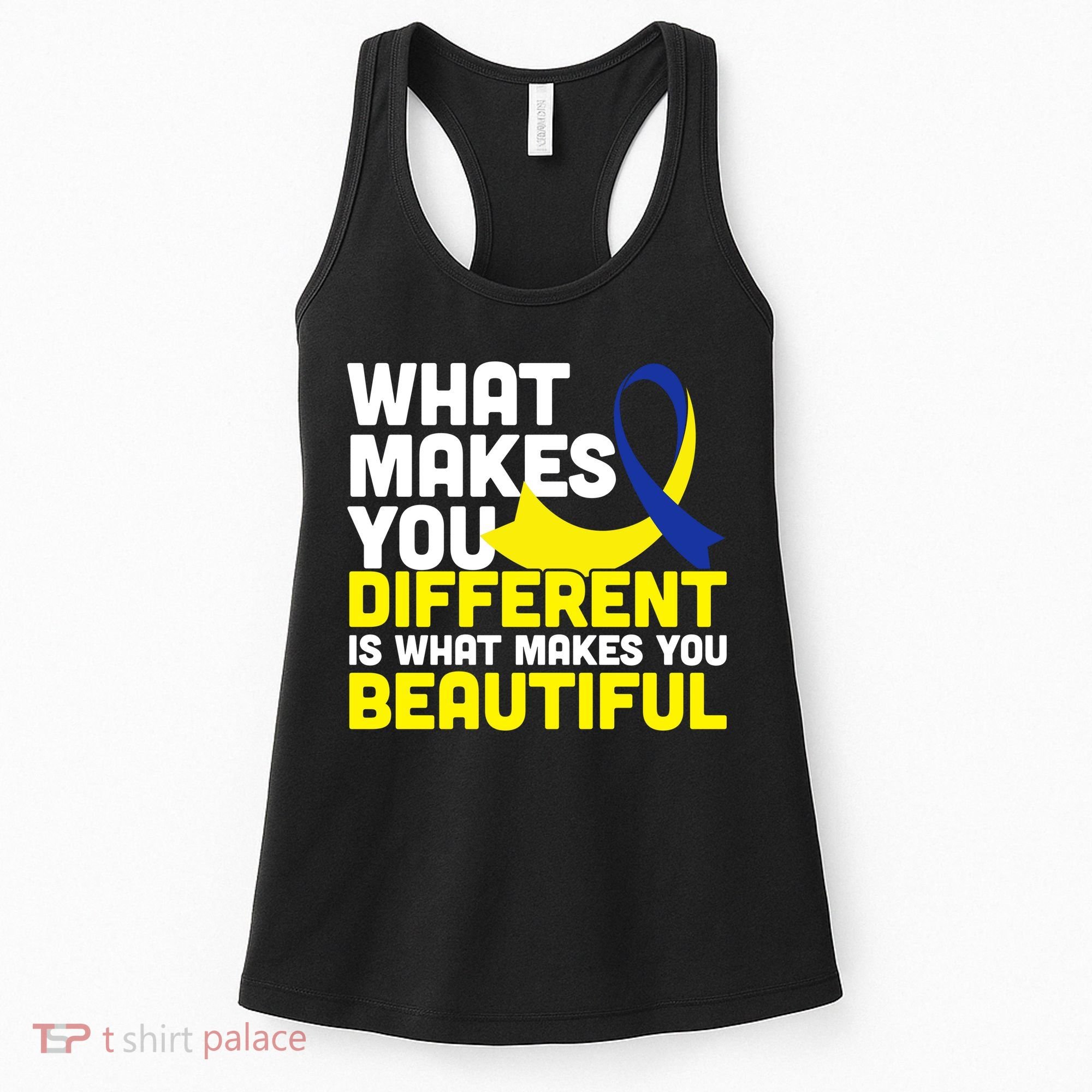 What Makes You Different Down Syndrome Awareness Women's Tank Top