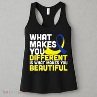 What Makes You Different Down Syndrome Awareness Women's Tank Top thumb 3