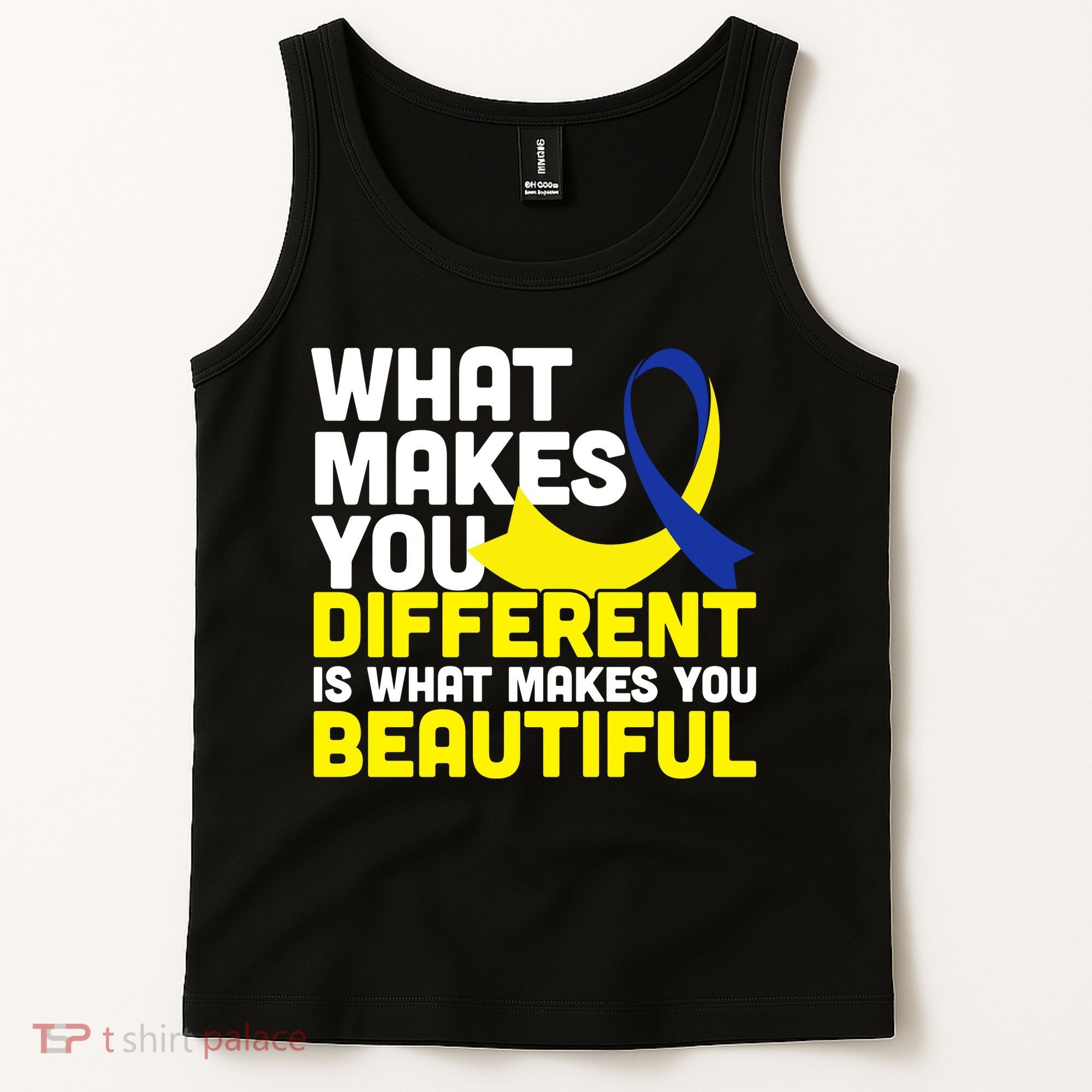 What Makes You Different Down Syndrome Awareness Tank Top