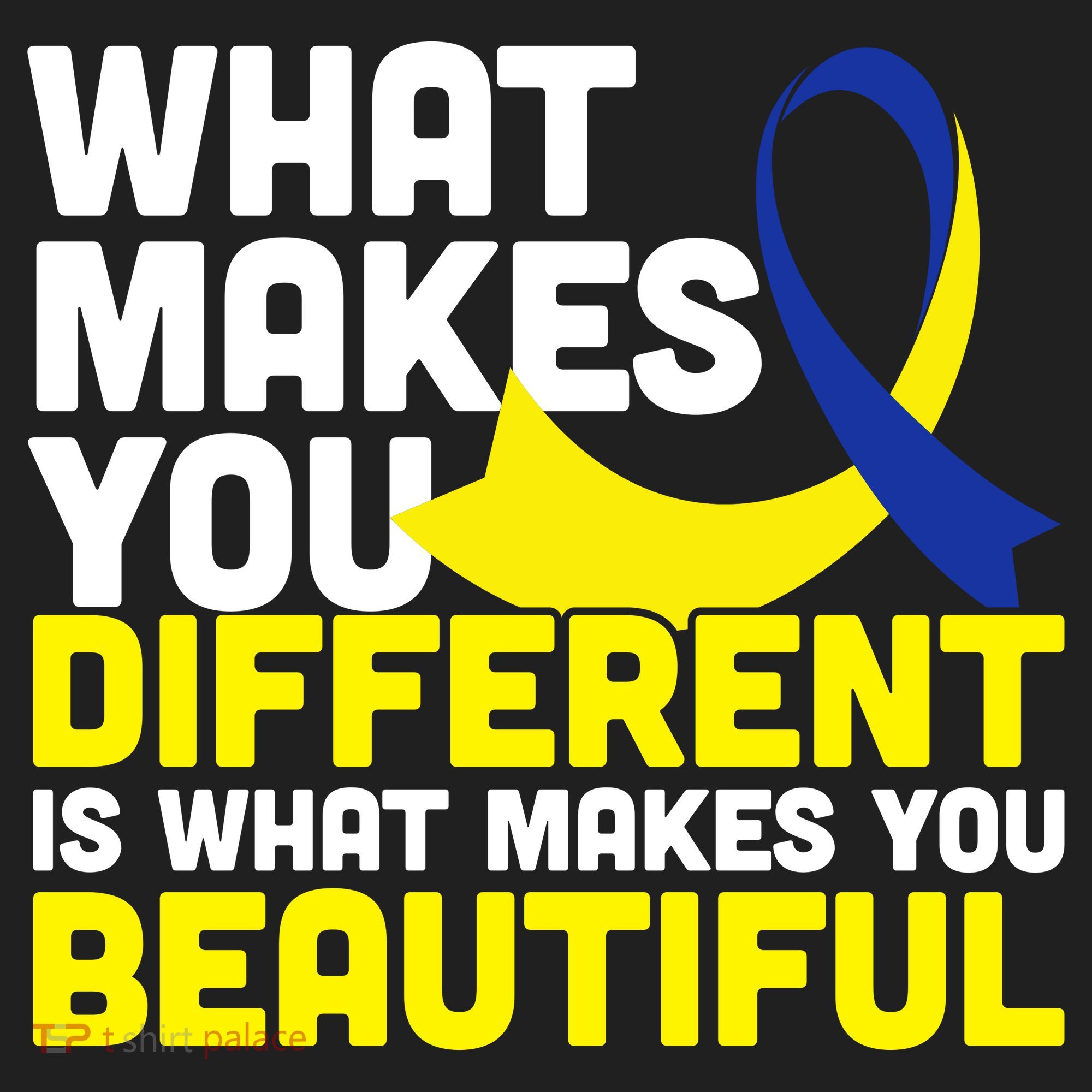 What Makes You Different Down Syndrome Awareness Golf Towel