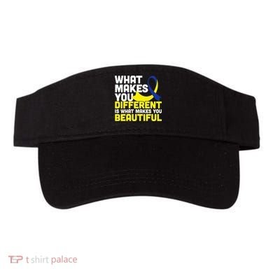 What Makes You Different Down Syndrome Awareness Visor