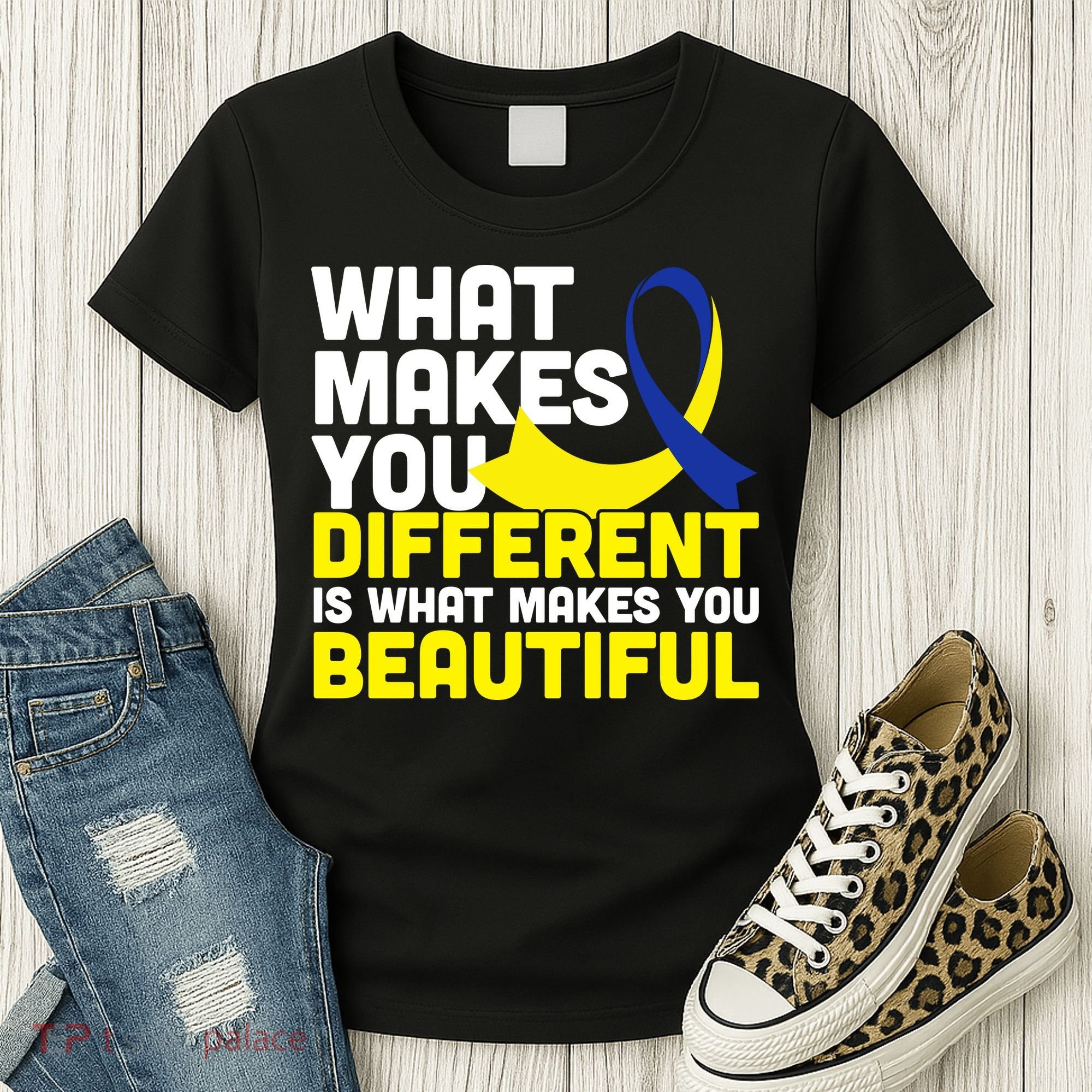 What Makes You Different Down Syndrome Awareness Women's T-Shirt