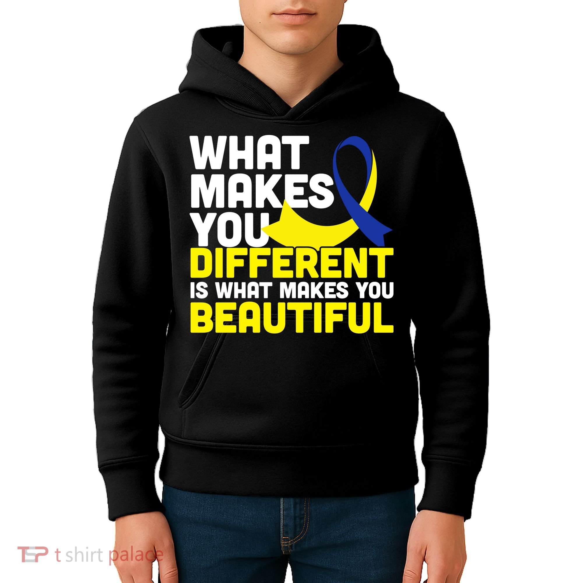 What Makes You Different Down Syndrome Awareness Kids Hoodie