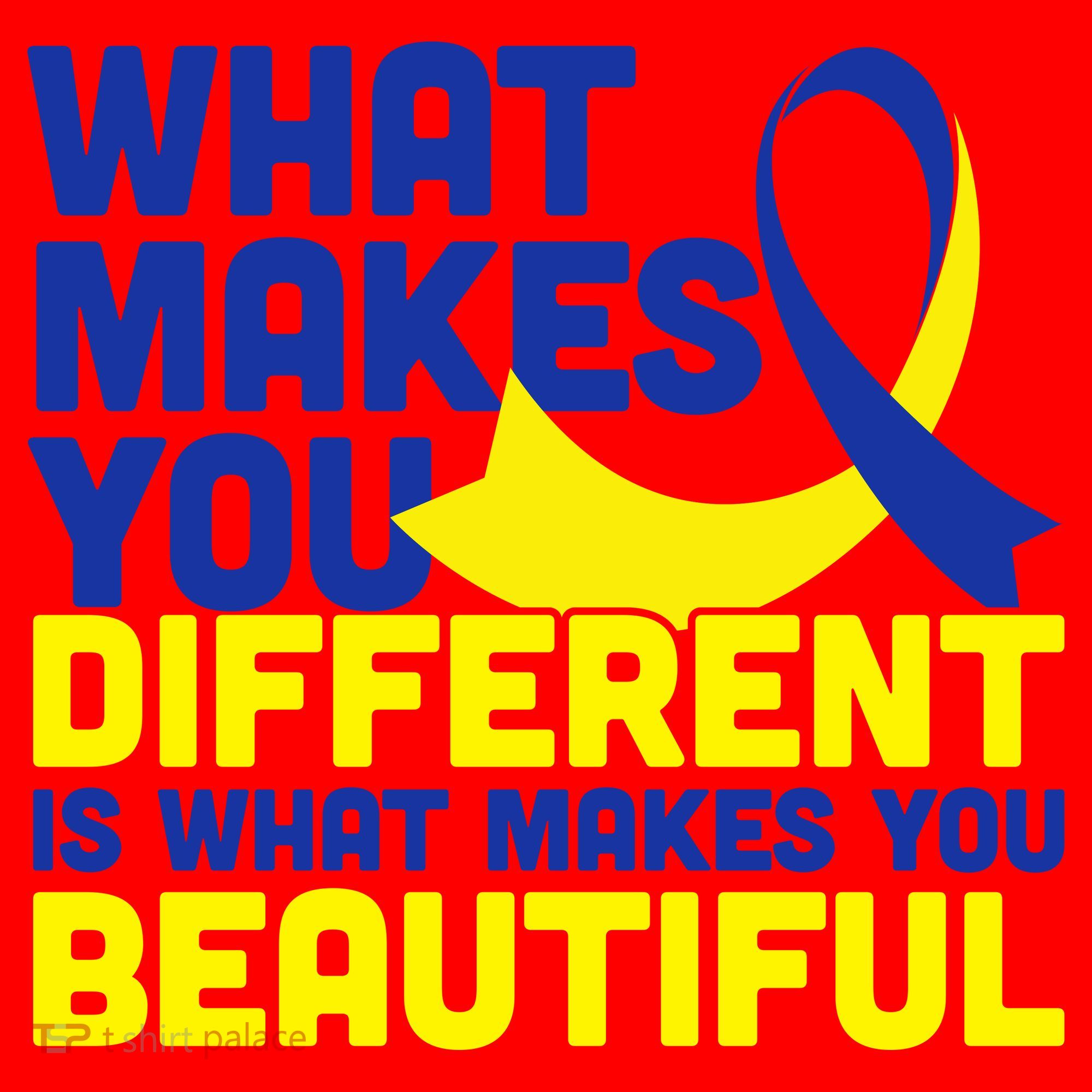 What Makes You Different Down Syndrome Awareness Santa Hat