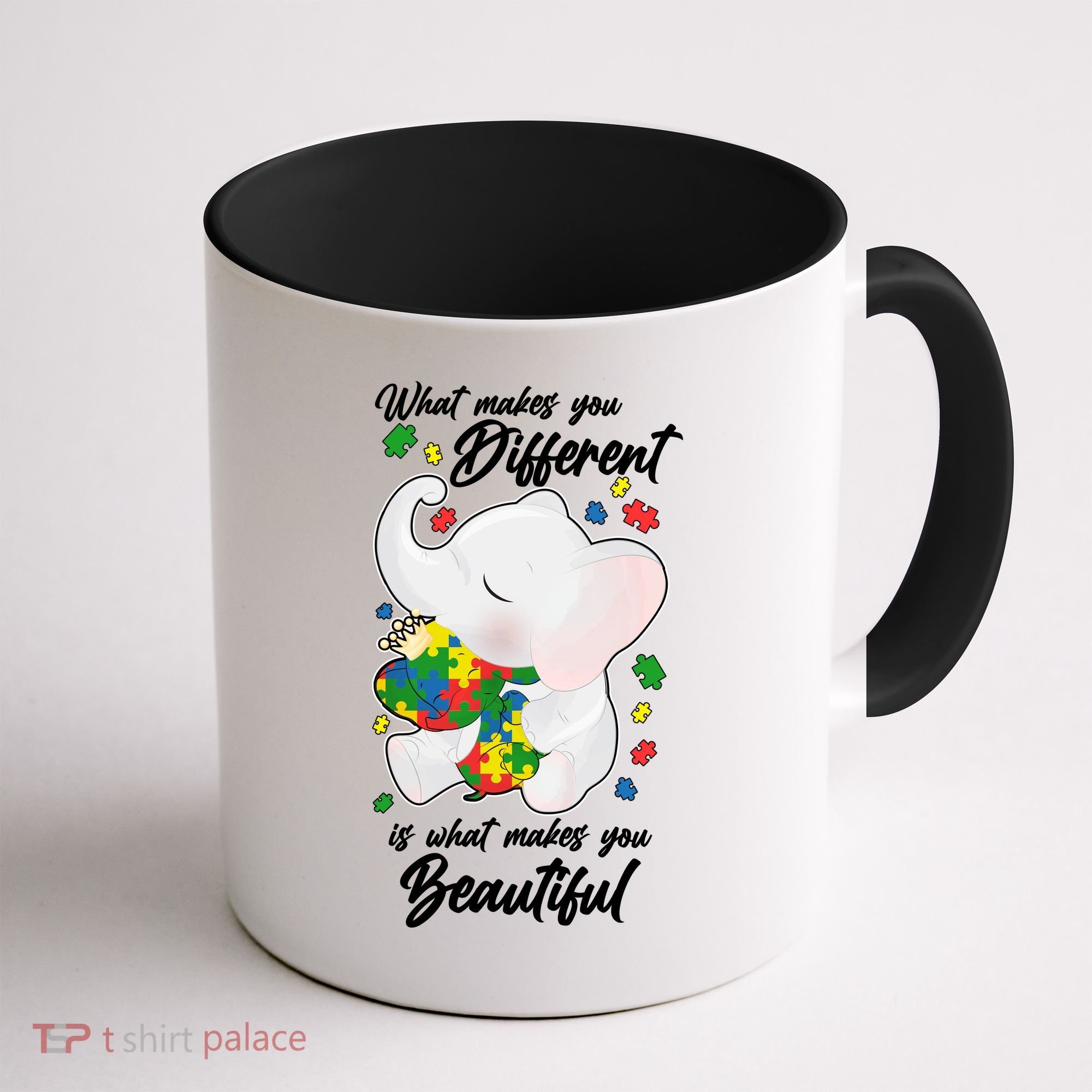 What Makes You Different Is What Makes You Beautiful Autism Coffee Mug