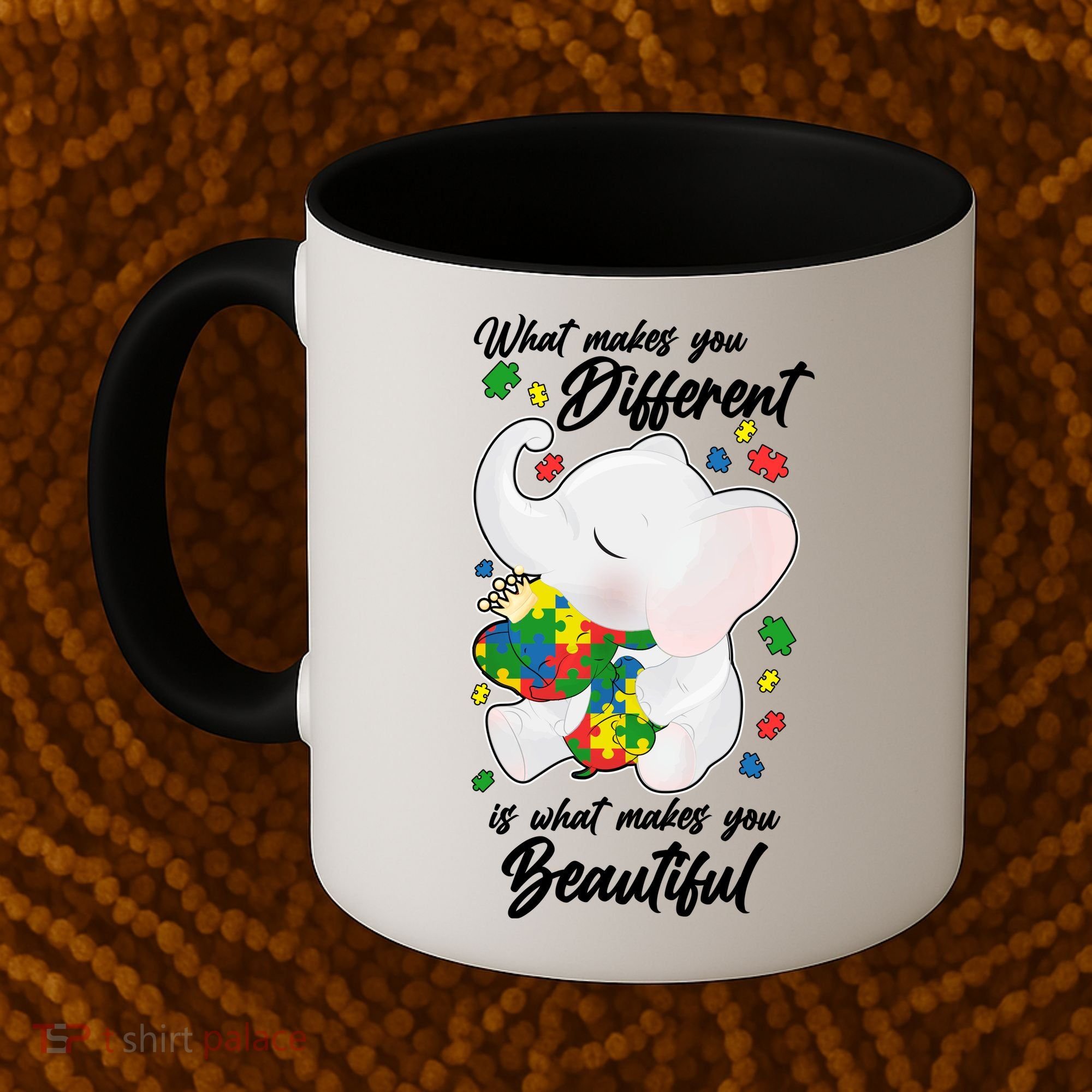 What Makes You Different Is What Makes You Beautiful Autism Coffee Mug