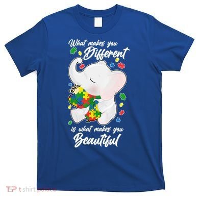 What Makes You Different Is What Makes You Beautiful Autism T-Shirt
