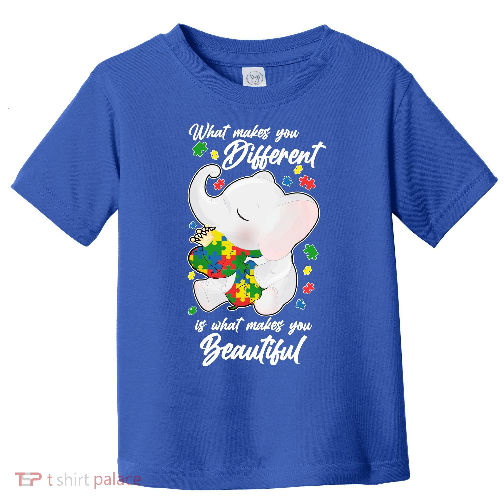 What Makes You Different Is What Makes You Beautiful Autism Toddler T-Shirt