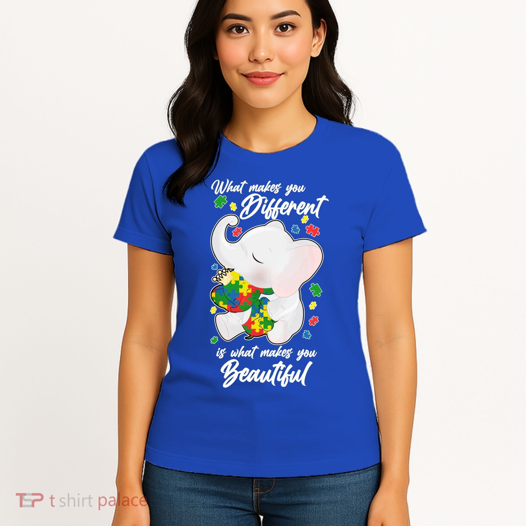 What Makes You Different Is What Makes You Beautiful Autism Women's T-Shirt