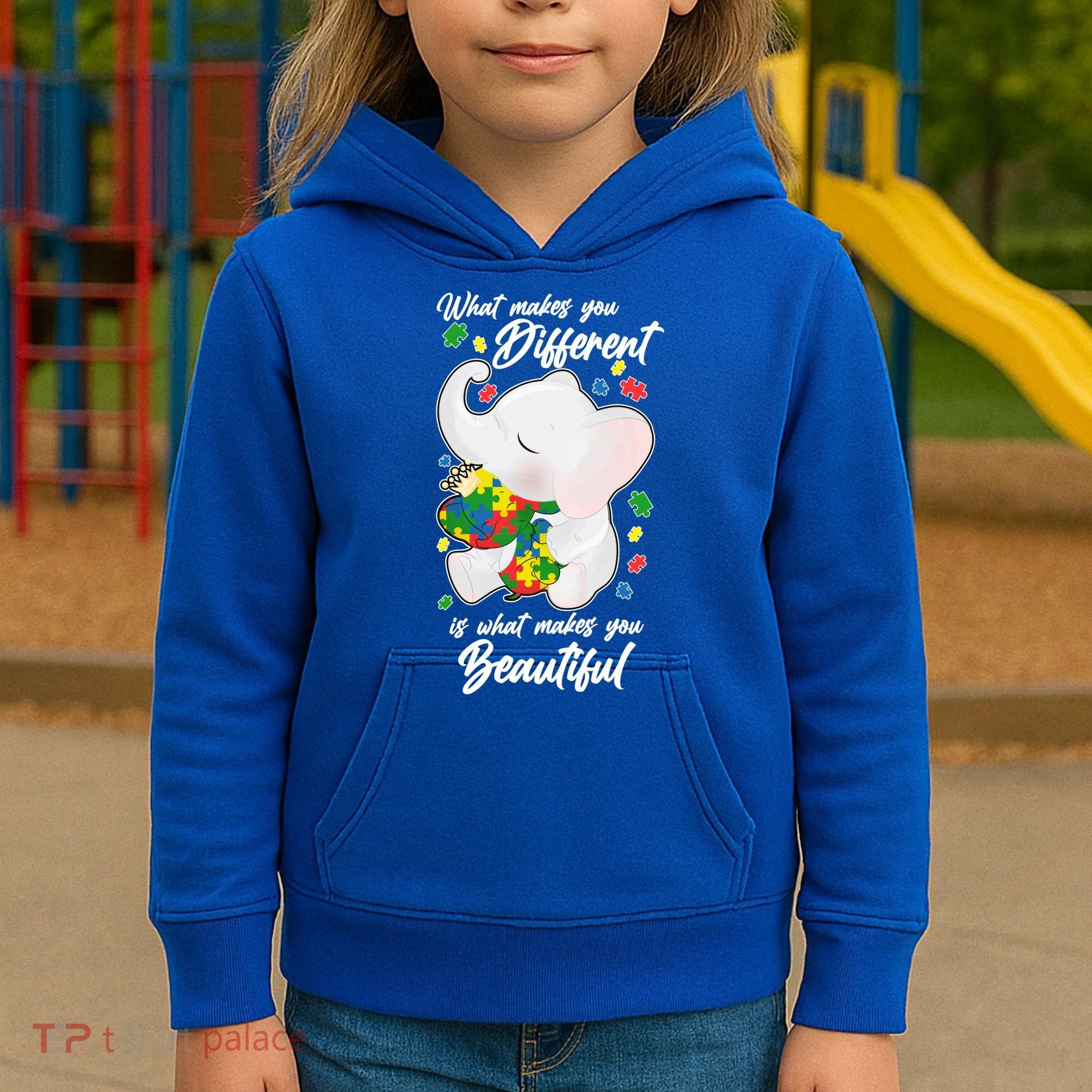 What Makes You Different Is What Makes You Beautiful Autism Kids Hoodie