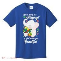 What Makes You Different Is What Makes You Beautiful Autism Kids T-Shirt thumb 0