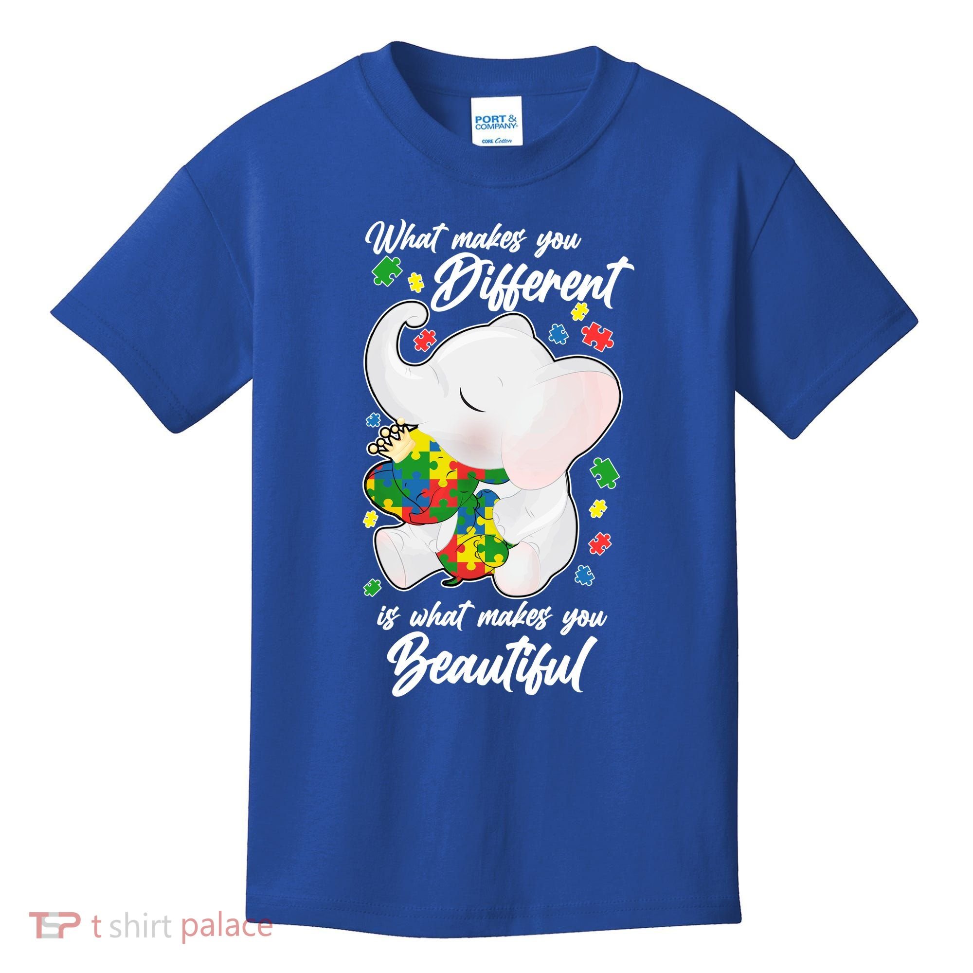 What Makes You Different Is What Makes You Beautiful Autism Kids T-Shirt