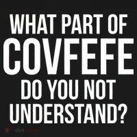 What Part of Covfefe Do You Not Understand? Ornament thumb 1