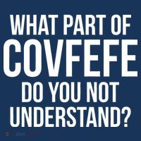 What Part of Covfefe Do You Not Understand? Doggie Tank thumb 4