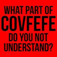 What Part of Covfefe Do You Not Understand? Santa Hat thumb 1
